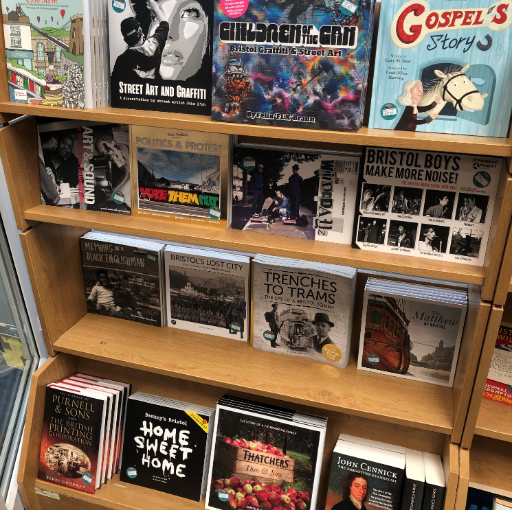 We've put out some brand new local interest books in our shop!

Ranging from art, to politics, to memoirs; these books are beautiful and all published by local publishers. Come and take a look 📚