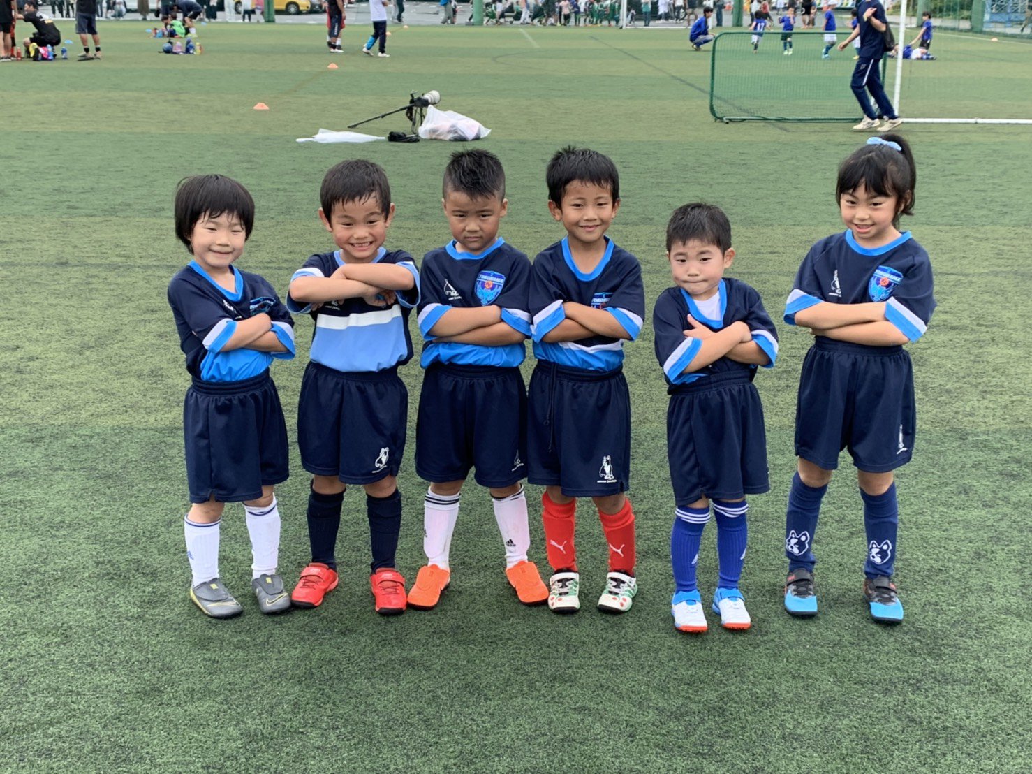 横浜fc 公式 スクール 草野侑己 選手が 頭に当てすぎず当てなさすぎず絶妙に ｊ初ゴール を決めた日 キンダーコースの子どもたちは大会に出場し 5試合で得点を決めました 草野選手も 子どもたちに負けないようゴール量産お願いします