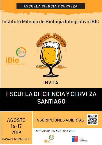 Buenas noticias! La Escuela de Ciencia &amp; Cerveza tendrá una nueva versión (gratuita) de cursos teóricos este 16-17 de Agosto en PUC. Organizada por @iBioChile @CienciaMilenio y clases dictadas por Diego Libkind del IPATEC. Inscripciones en forms.gle/dkKsQhhaQQfmjH…. Hilo: