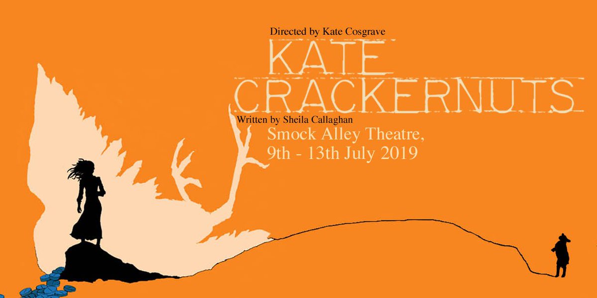 It's on! Irish premier of #KateCrackernuts, written by the inimitable @sheilacalla. Testing every bit of stagecraft I ever thought I knew! 😂 Poster credit Louise Dunne. Tickets @smockalley here: tinyurl.com/y6hlmb2a
#timefortea #dublintheatre #whatsonindublin