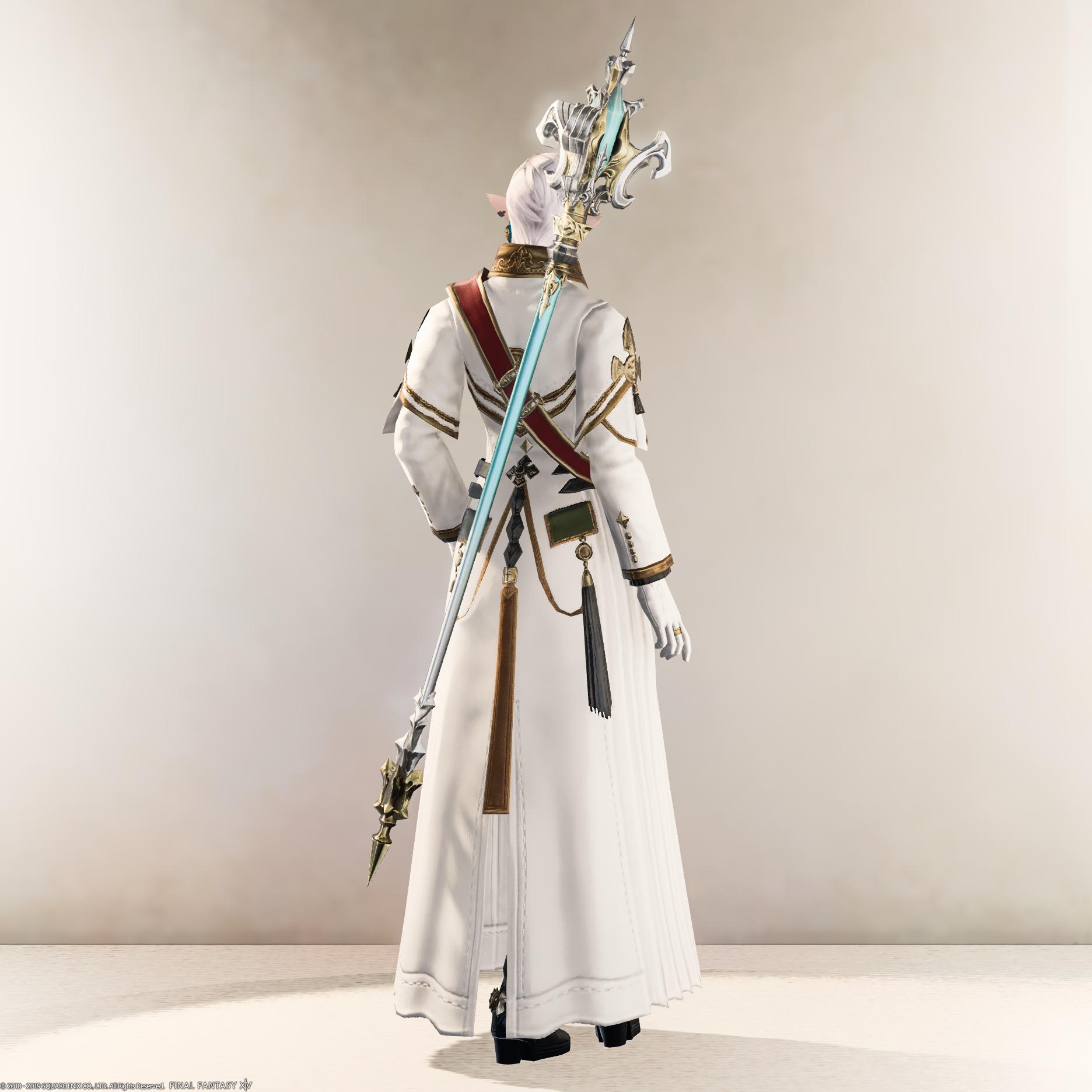 Chiyo Ff14装備品見た目まとめ Ff14お気に入り装備 31 バルダーケーン ようやく持って帰ってきたーー サブでずっとこれミラプリしてて ようやくメインキャラにも 中心が緑や青に色が変わります グラデーション 上品できれいな色合い大好き