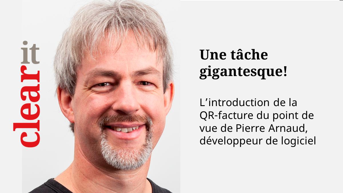 L’industrie du logiciel s’attend à beaucoup de travail: 600 000 entreprises suisses doivent être préparées à l’introduction de la #QRfacture. Plus d'informations à ce sujet d'un point de vue d’un développeur de logiciel dans le clearit actuel. six.swiss/2SNS2dG