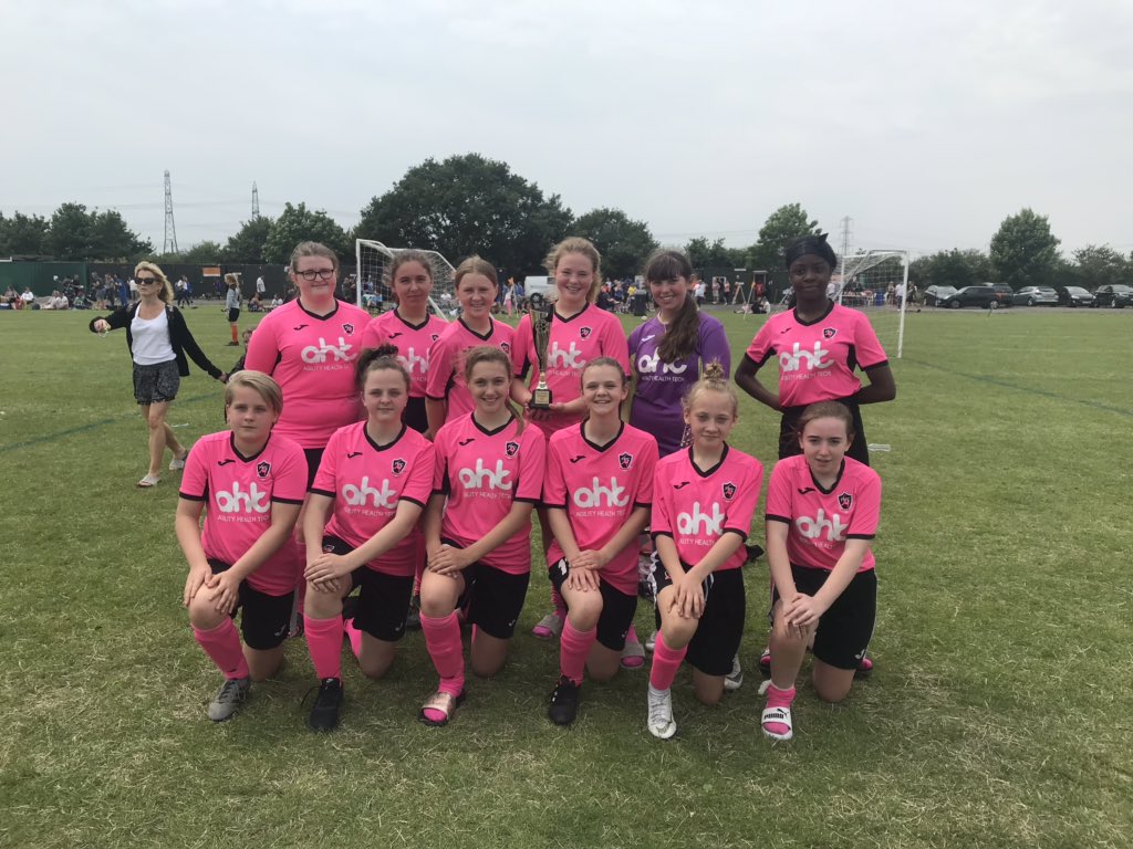 Fantastic day had by all yesterday at <a href="/fc_rayleigh/">Rayleigh Girls FC</a> tournament! Group winners but runners up overall. Thank you to Lee and all the volunteers for a great day!