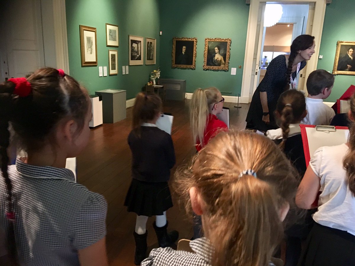 We’re at the Usher Art Gallery today to study the artwork and practise our sculpture skills #schoolartweek