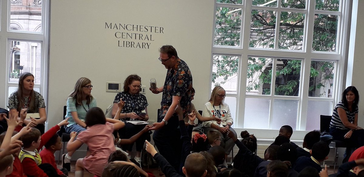 Manchester Libraries (@manclibraries) on Twitter photo A busy morning with <a href="/ReadforGoodUK/">Read for Good</a> and welcoming children from <a href="/mppsch/">Manley Park Primary</a> <a href="/SaviourPrimary/">Saviour Primary School</a> <a href="/StMarysMossSide/">St Mary's PS Moss Side</a> <a href="/LilyLanePrimary/">Lily Lane Primary</a> <a href="/Abbott_CPS/">Abbott CPS</a> as we enjoy tales and mermaids tears from <a href="/ThomasHTaylor/">Thomas Taylor</a> as part of #manchesterreadathon #readMCR A busy morning with <a href="/ReadforGoodUK/">Read for Good</a> and welcoming children from <a href="/mppsch/">Manley Park Primary</a> <a href="/SaviourPrimary/">Saviour Primary School</a> <a href="/StMarysMossSide/">St Mary's PS Moss Side</a> <a href="/LilyLanePrimary/">Lily Lane Primary</a> <a href="/Abbott_CPS/">Abbott CPS</a> as we enjoy tales and mermaids tears from <a href="/ThomasHTaylor/">Thomas Taylor</a> as part of #manchesterreadathon #readMCR