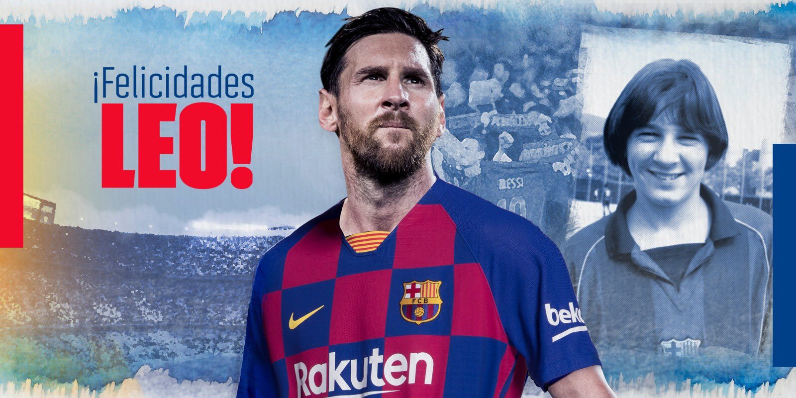  | Happy birthday and congratulations to Lionel Messi, who turns 32 today. 
