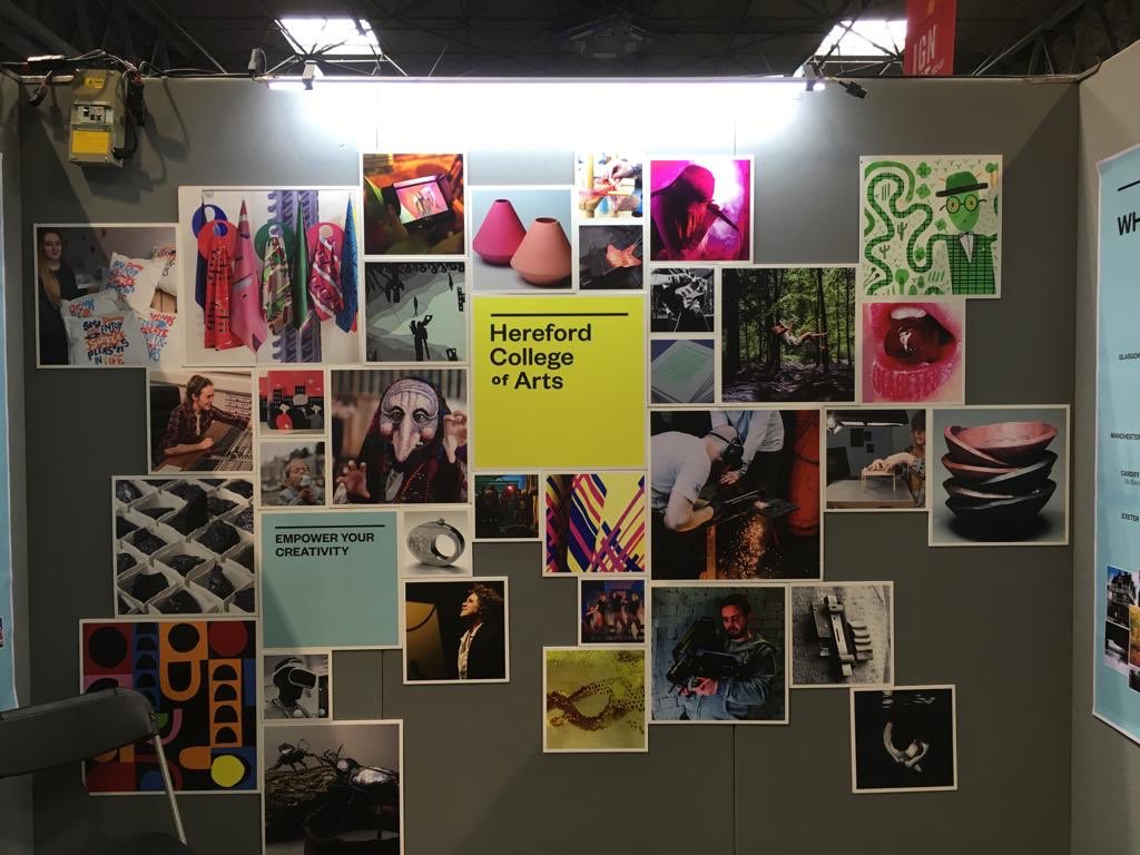 We’re on stand 57 at #ucasbirmingham today and tomorrow. If you’re interested in creative education, come and have a chat to us about our degree courses. We look forward to seeing you soon! <a href="/ucas_online/">UCAS</a> @UCASMedia #ucas