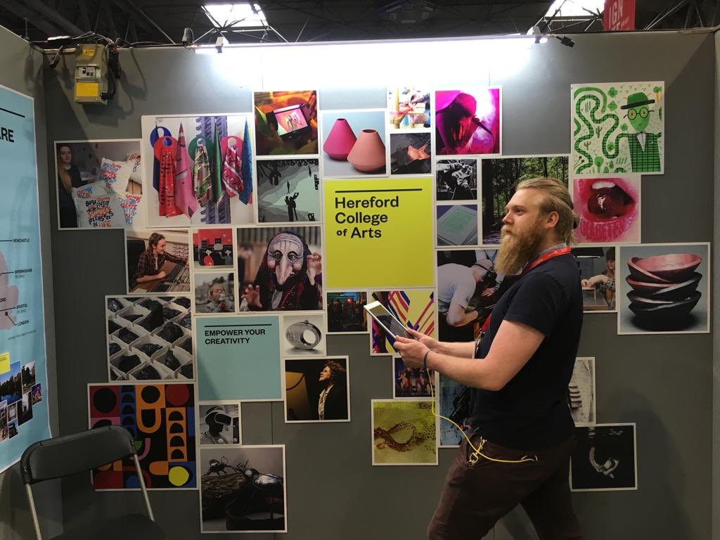 Hereford Art College tweet media