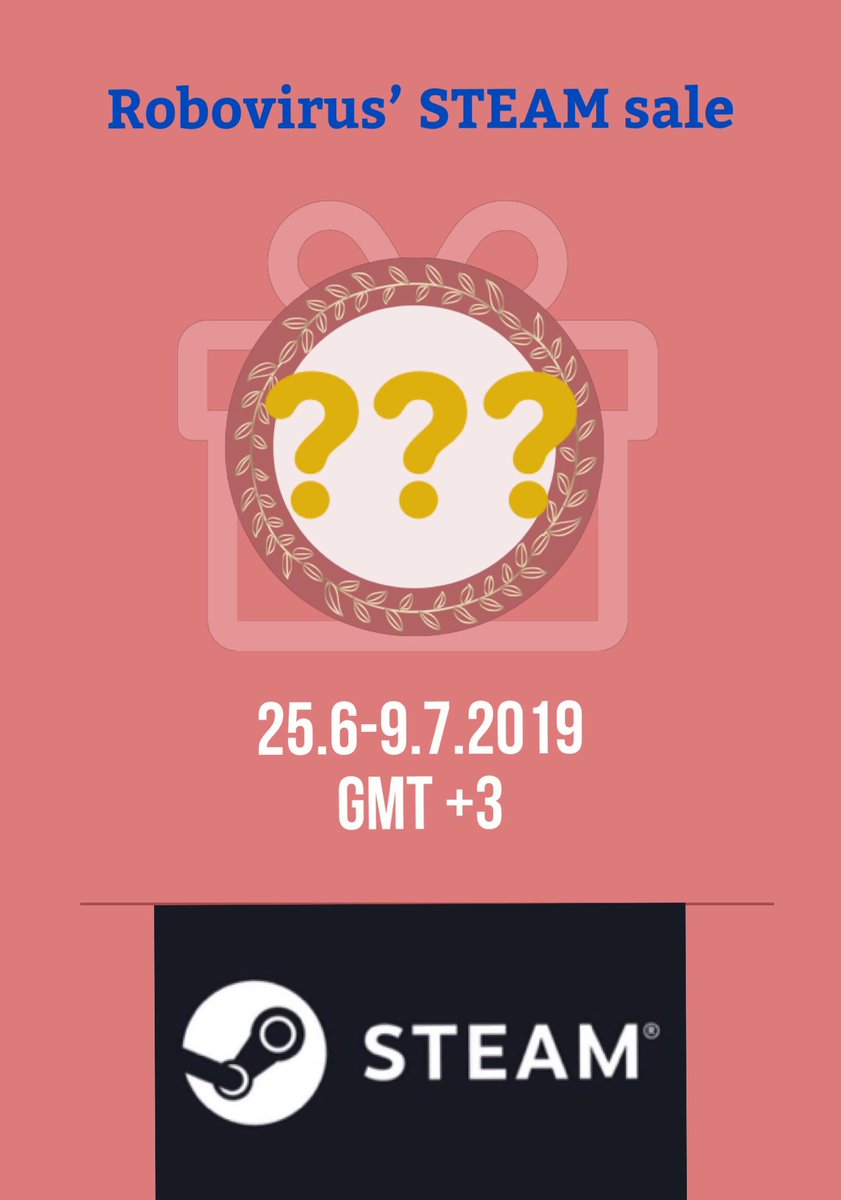 RoboVirusgame's tweet photo. As promised in the last post, we would like to announced that Robovirus will join the Steam Summer Sale for 14 days (25.6-9.7.2019)🎉. How many % of DISCOUNT do you think we will give💭? Let us know in the comment below👇
#steam #steamsale #sale #indiegame #discussion #summersale https://t.co/nMTn4HUKtz