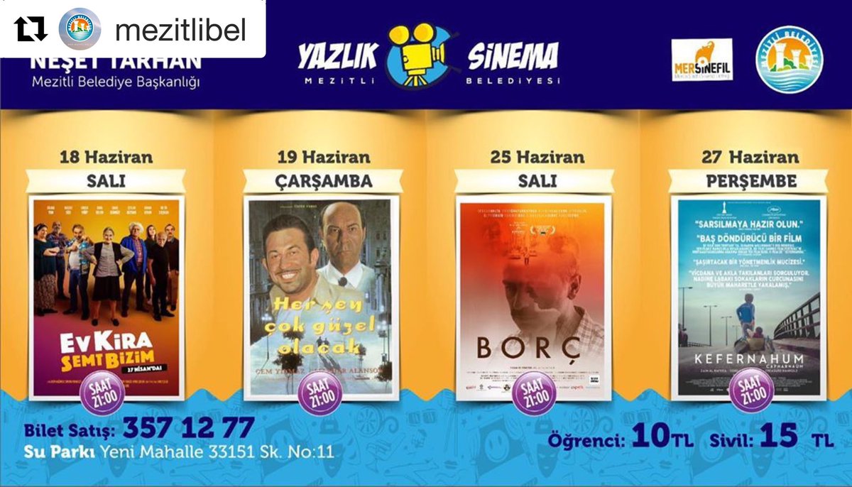 BORÇ, yarın (25 Haziran) saat 21:00’de Mersin Mezitli’de gösterilecek. Civardaki dostlarımızı bekleriz.