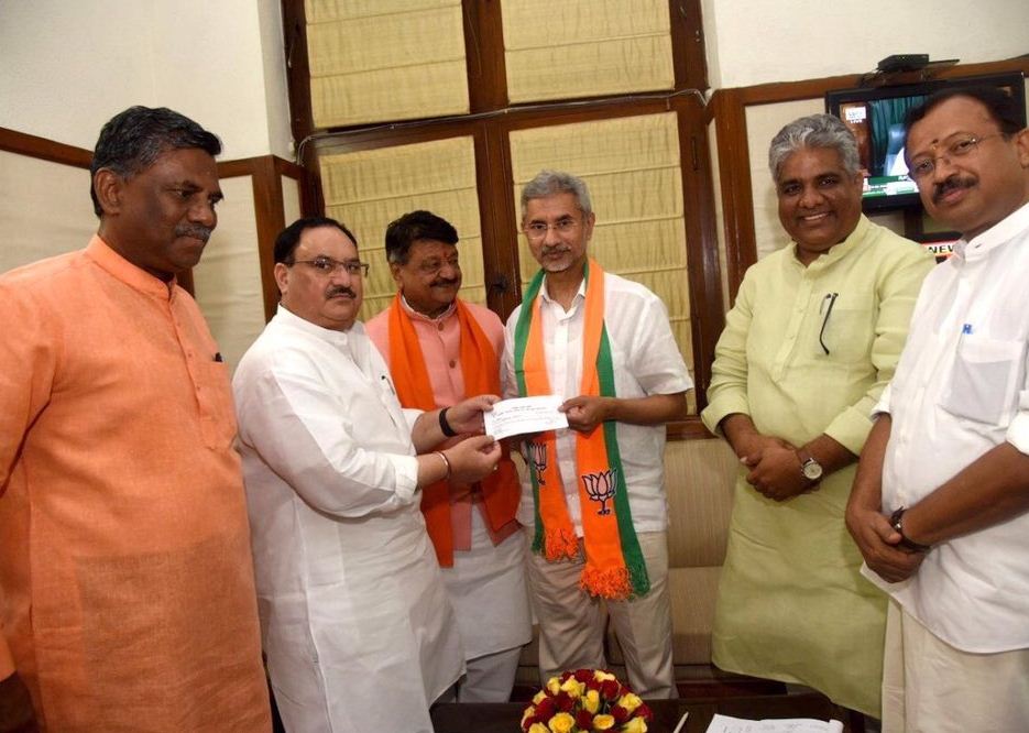 S.Jaishankar, Jugal Thakor BJP candidates for Rajya Sabha by-polls in Gujarat