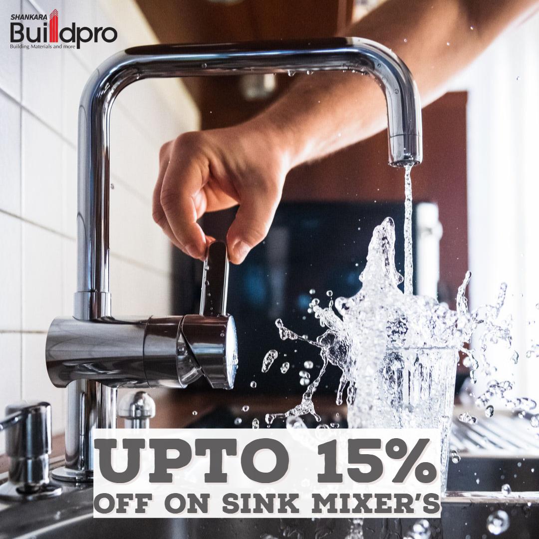 Compact and innovative design Sink Mixer's to keep the kitchen stylish. Buy Now to Get 15% instant discount

Explore more: bit.ly/Buildpro-Sink

#BuildYourHealth, #BuildWithBuildpro #WallMixer #faucet #bathroom #interior #sink #kitchen #bath #design #interiordesign #tap #water