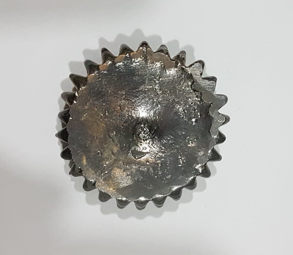 Customs @ Mangaluru Int'l airport seized foreign origin gold 24KT weighing 211gms net and valued @ 7.17 lacs, concealed in form of rhodium coated gear wheel in hand luggage of pax who arrived from Dubai by Spice Jet flight SG60 on 23.06.2019
