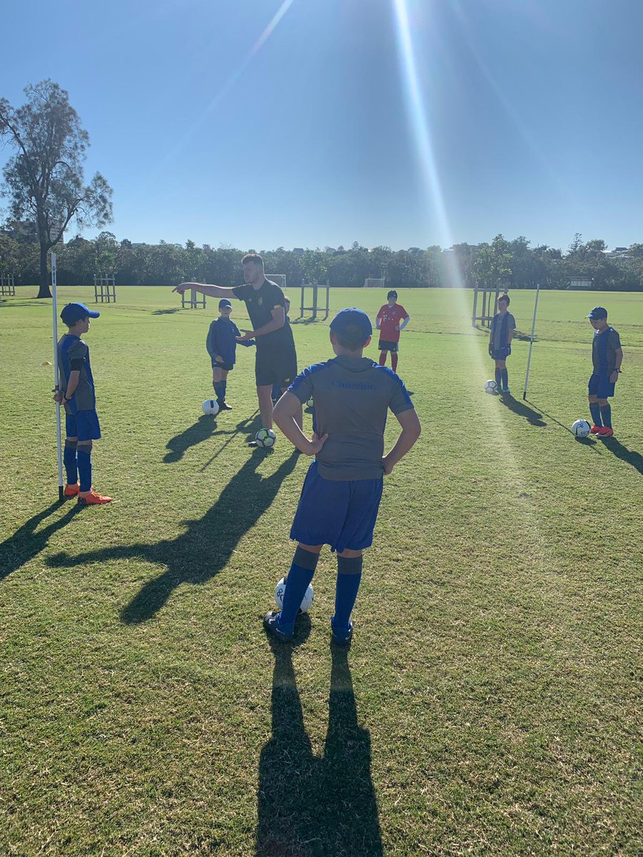 CelticSocAcad's tweet photo. Australian π¦πΊ Winter Camps started today. Our first Camp is at @ChurchieSport in Brisbane. Delighted to be back to visit our School Partner in #Queensland πβ½ #ClubPartnershipProgramme https://t.co/4Kh15uSlwg