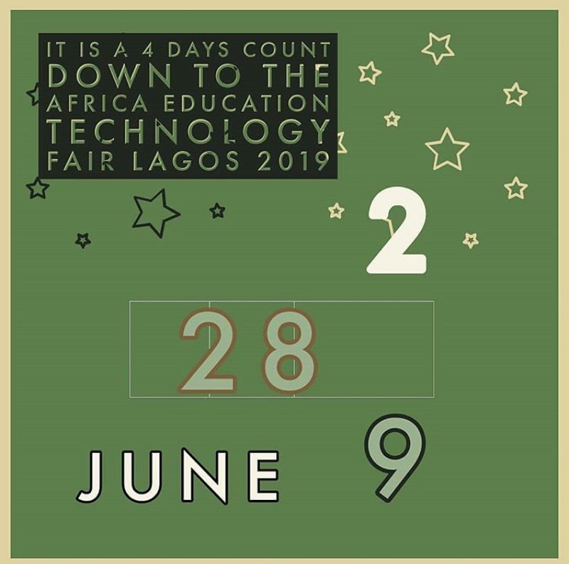 Africa360Edtech's tweet photo. It's 4 days to go!Are you registered yet for the Edtech Fair 2019? .Simply go on https://t.co/6lStHmzKji today. We just cannot wait. #RT #AfricaEdtechFair #lagos2019 #nuturingcreativity #acceleratinginnovation #edtech #registeryourchild #stemvillage #exhibition #technology https://t.co/2cBuvnOxKr