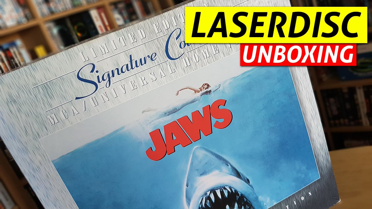 ProjectionistR's tweet photo. Picked up this awesome #Jaws LaserDisc box set off eBay! Check it out! #RobsMovieCollection #Laserdisc
https://t.co/536D40JZOH https://t.co/n1xYBTJGhG