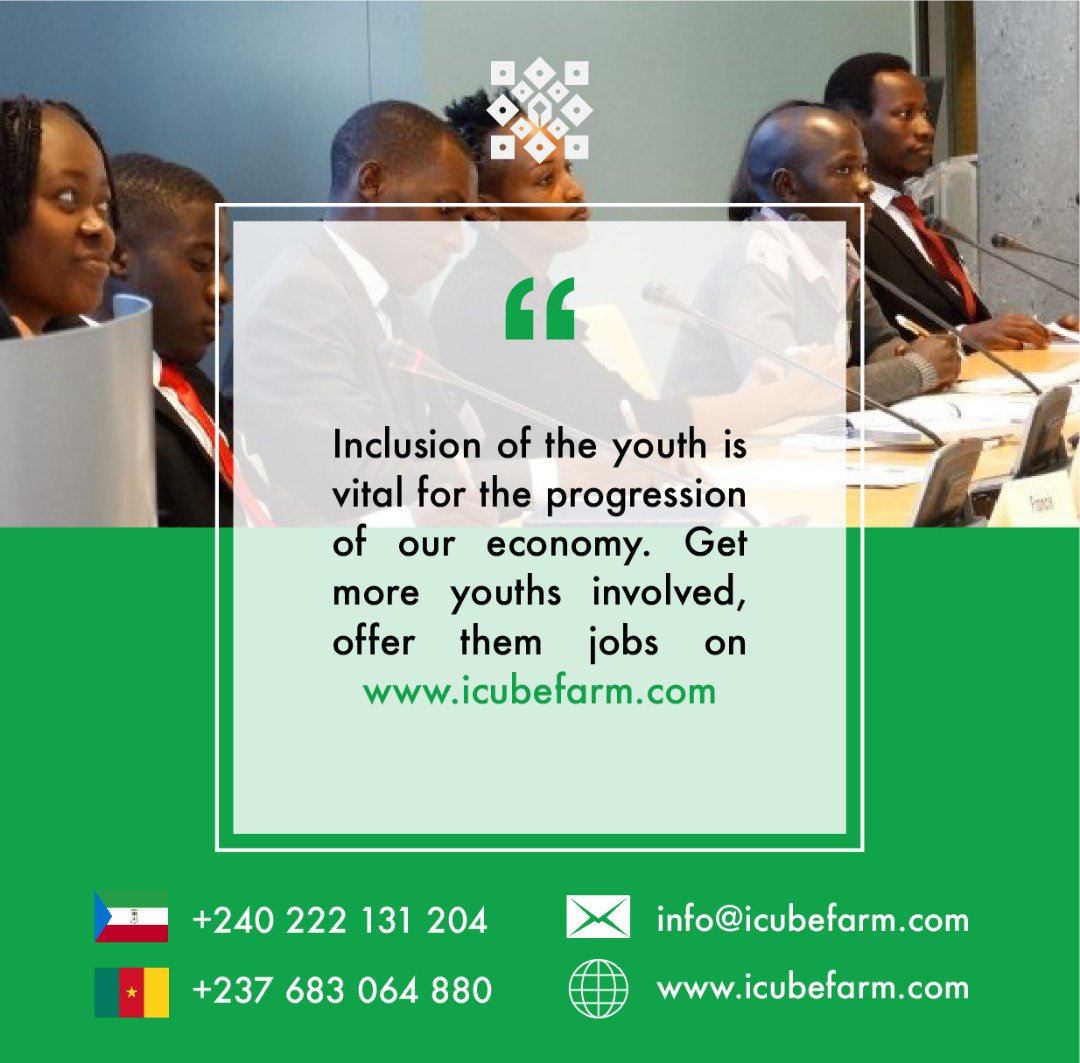 icubefarm_com's tweet photo. Encourage youth involvement in the growth of the economy by advertising your job vacancies on https://t.co/cQ4k7zGrwG #bestclient #client #Equalopportunity #Jobopportunity #Employment #Businessinnovation #Businessmotivation #successfulinnovation #iCUBEFARM #Humanresourcesolutions https://t.co/73iHIrNltF