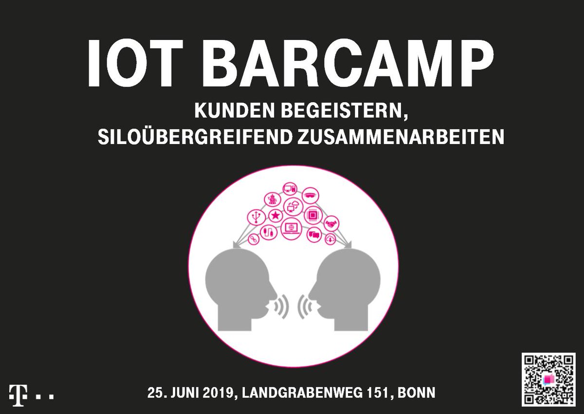 Arne76's tweet photo. Morgen findet das IoT Barcamp in Bonn statt. Alle, die noch nicht angemeldet sind, können im Telekom Intranet über Livestream teilnehmen. https://t.co/0D5n0n4sHO https://t.co/WX9VPBGIb5