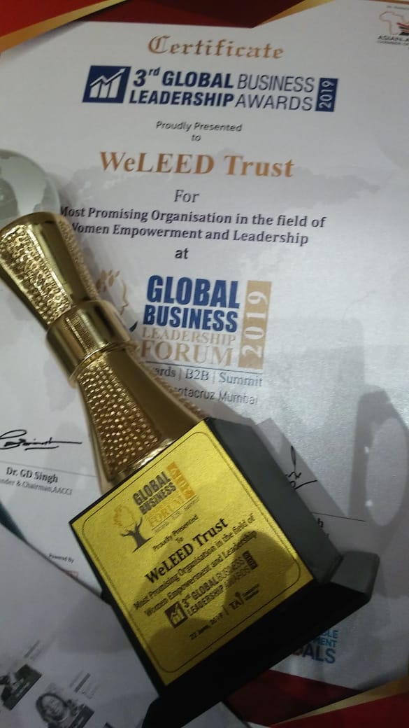 We_LEED's tweet photo. #Raise #RaiseGlobal #WeLEED #DrMeeraVenkat
Happy to share Dr.Meera Venkat-president and CEO of raiseglobal and Trustee & CEO of WeLEED won the Global Leadership Award for Weleed Trust in mumbai 22nd June 2019. https://t.co/7tU4vChg0T
