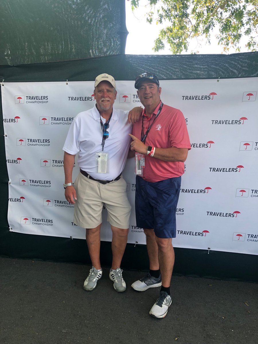 Good time at The Travelers event yesterday