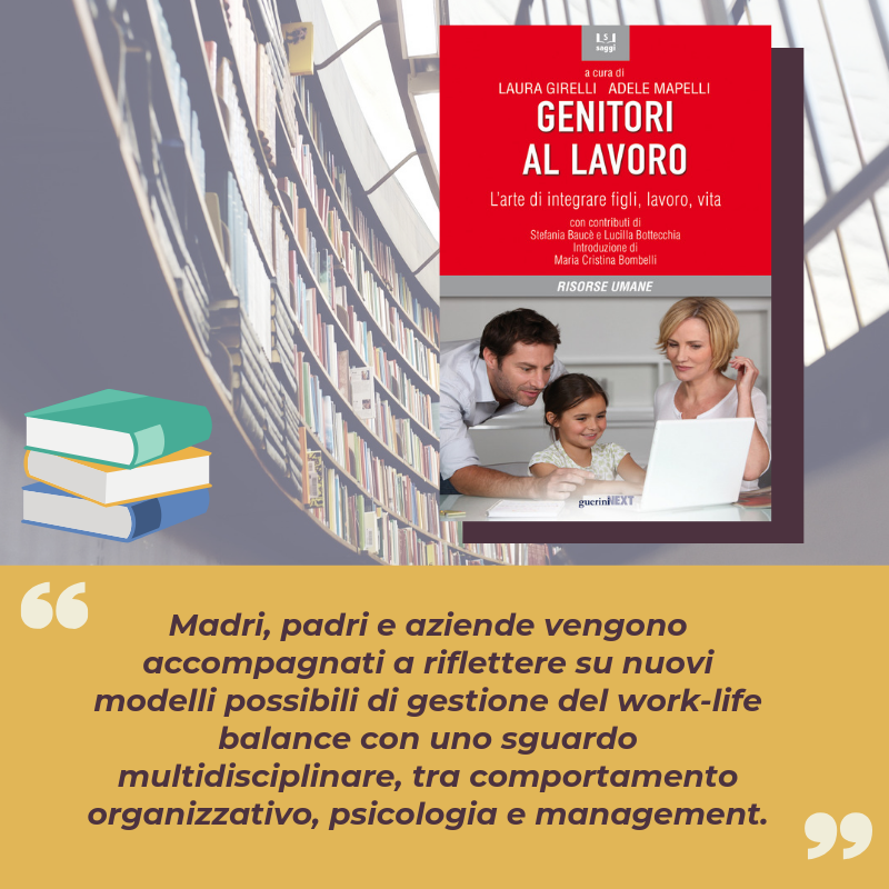 WISEGROWTHsrl's tweet photo. In più di 10 anni di esperienza abbiamo scritto diversi libri sui temi del #managementplurale. Oggi lanciamo questa rubrica per presentarveli uno a uno!
#1 Genitori al lavoro. L'arte di integrare figli, lavoro, vita di @GirelliLaura, @AdeleMapelli @StefaniaBauce @lucillabottecch https://t.co/3THmbHQWld