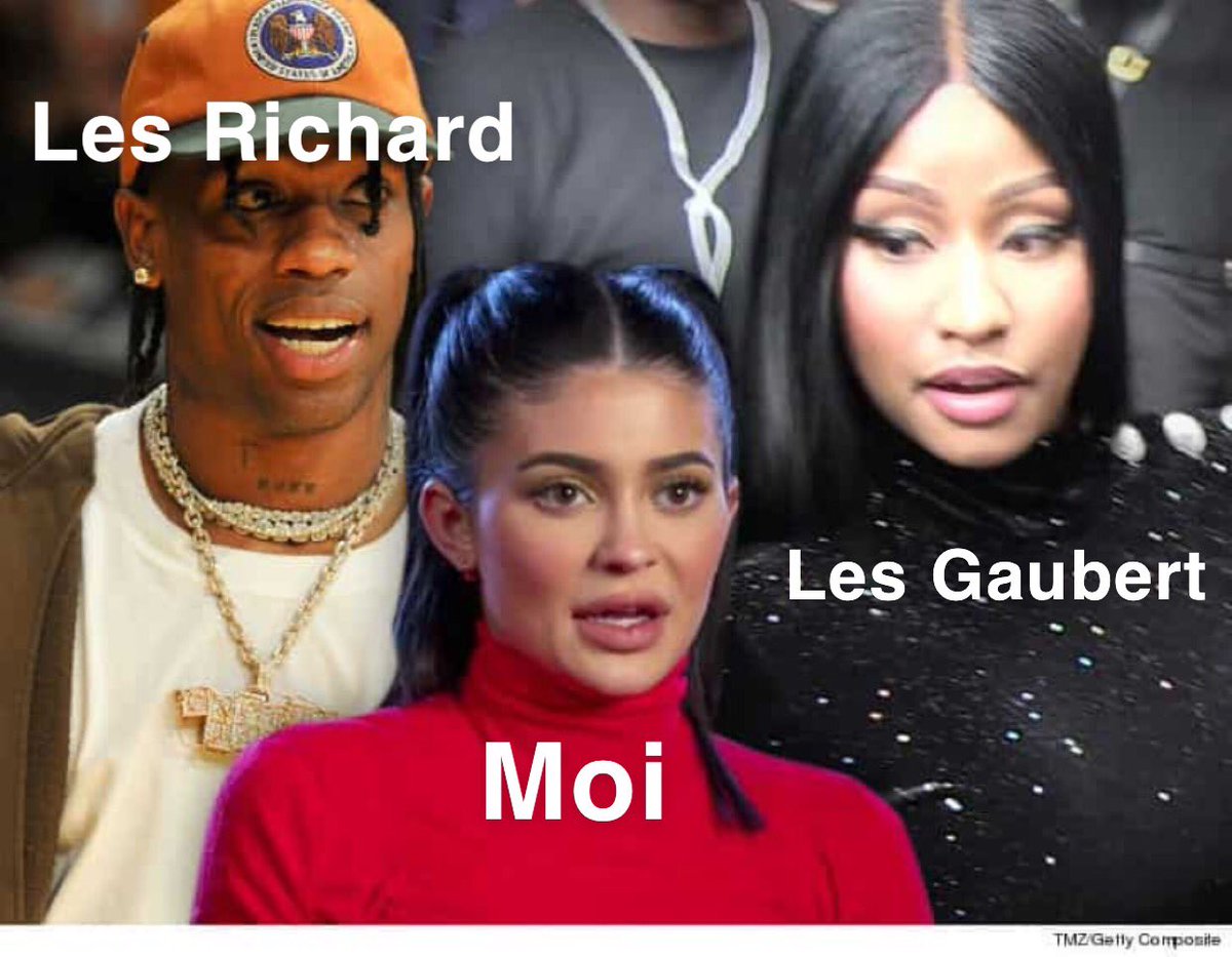 almxelyes's tweet photo. Les richards c Travis quand il l’a pris la 1ère place du Billboard 200 et que nicki avais grv le seum #BacEcoDroit https://t.co/4MVwQ7OB3k