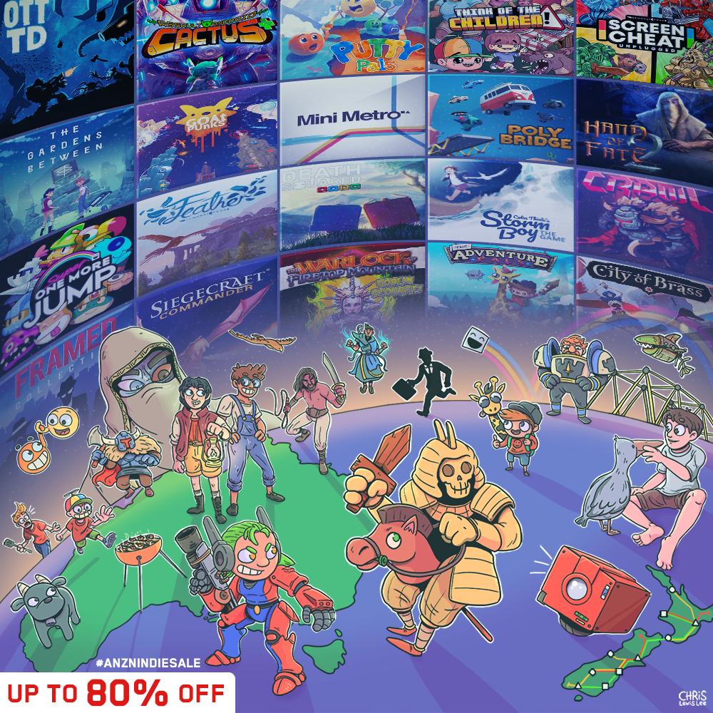 AlphaBertz's tweet photo. OMG, the #ANZNindieSale finishes on the 30th. Collect all the games before time runs out!!
Find GoatPunks here: https://t.co/vgGxYatWlM
And be sure to check out the full list of amazing ANZ Nindie games here: https://t.co/jWQ55p41wc

#nindies #indiegames https://t.co/vRWgmMrqsr