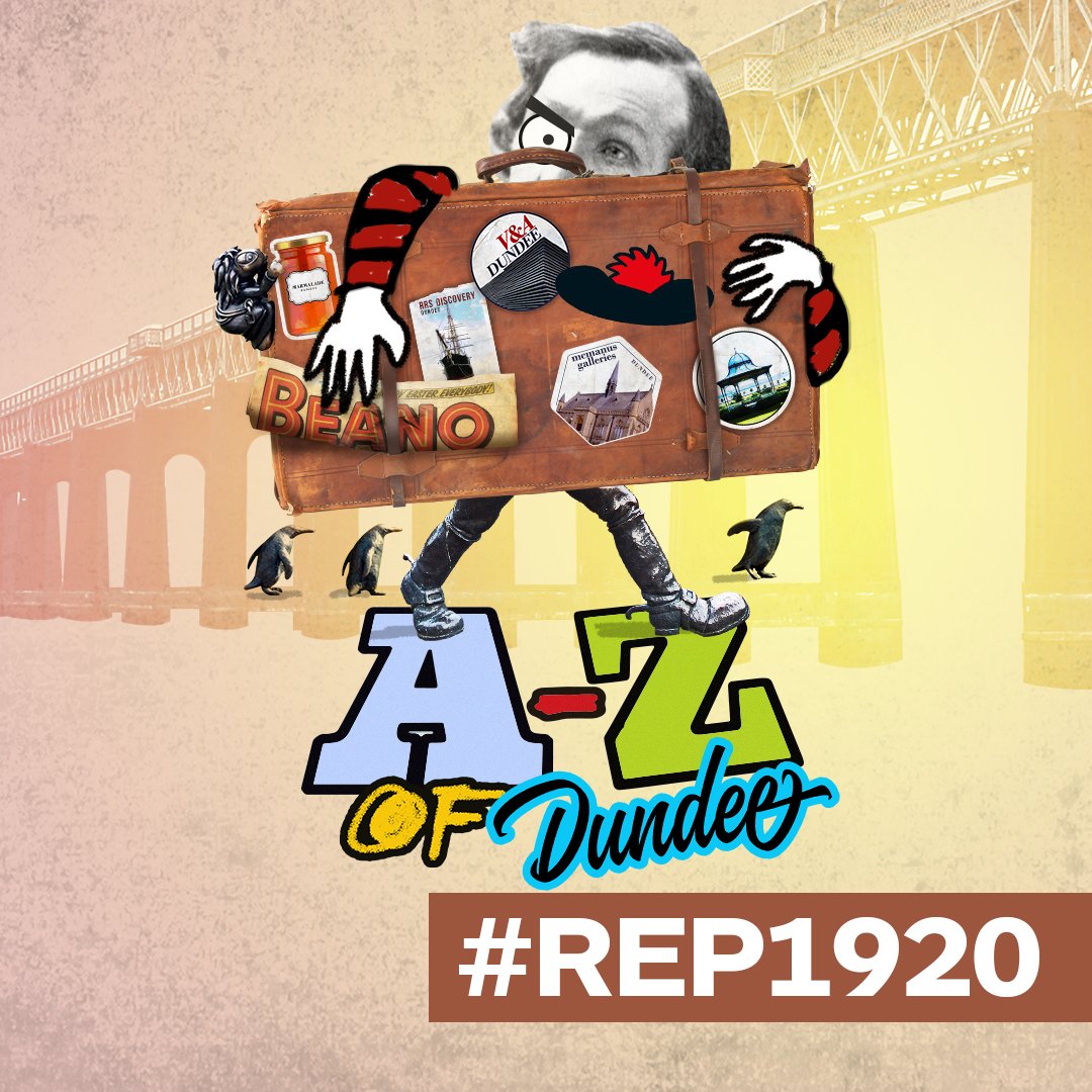 DundeeRep's tweet photo. Next up, having toured from Rio to Murthly, to Kirriemuir and Ardler the #AZofDundee lands on the Rep Stage this Autumn! #Rep1920 https://t.co/VorBS1vAFo https://t.co/QfjIGd5CyO