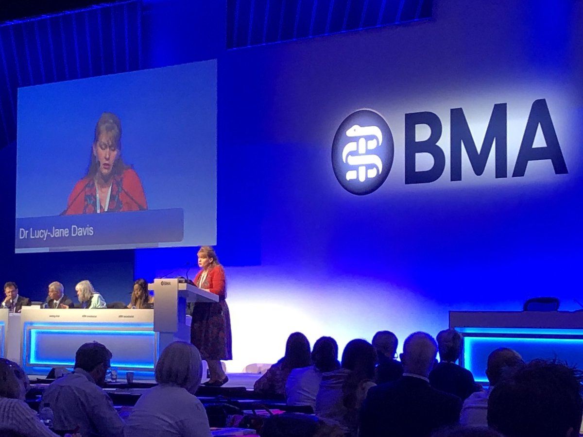 @Academic_owl speaking beautifully about the practical flaws and fallacies of operating a private system without the appropriate backup for when things go wrong. Spoiler- the patient suffers. #ARM2019 @TheBMA @BMAGPtrainees @BMA_JuniorDocs