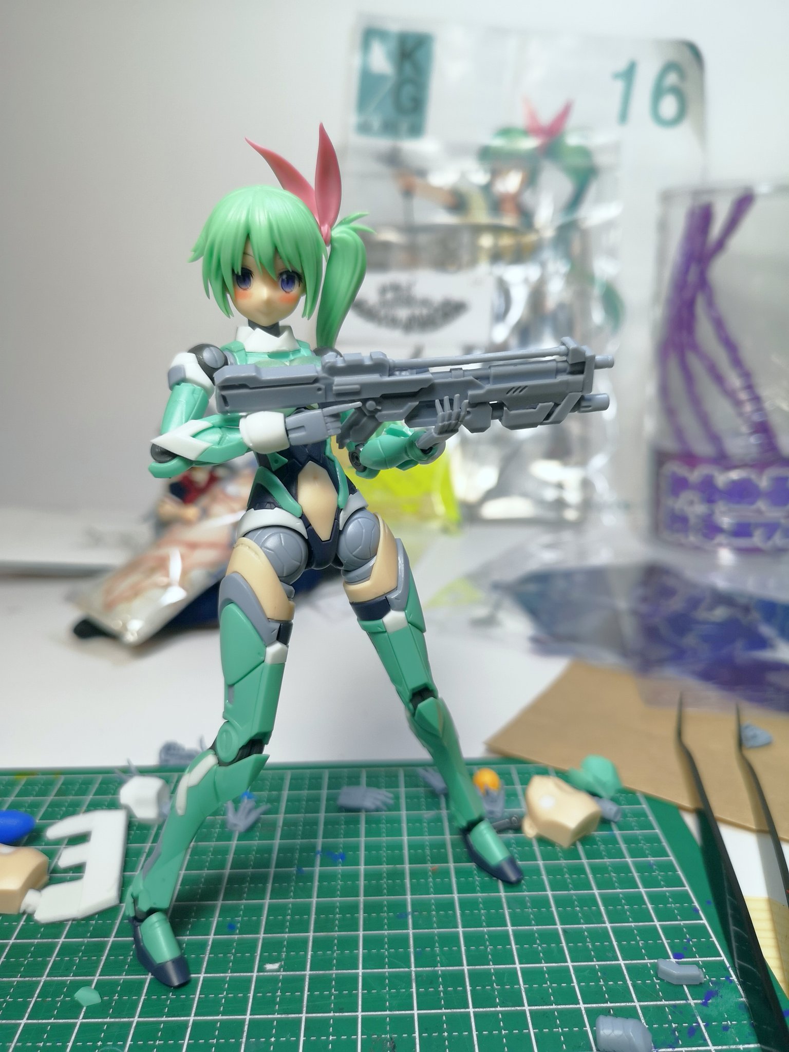muscuto メカガデ子 2.0 特別版仕様 ガレージキット muscuto メカガデ子 2.0 特別版仕様 ガレージキット Amazon.co
