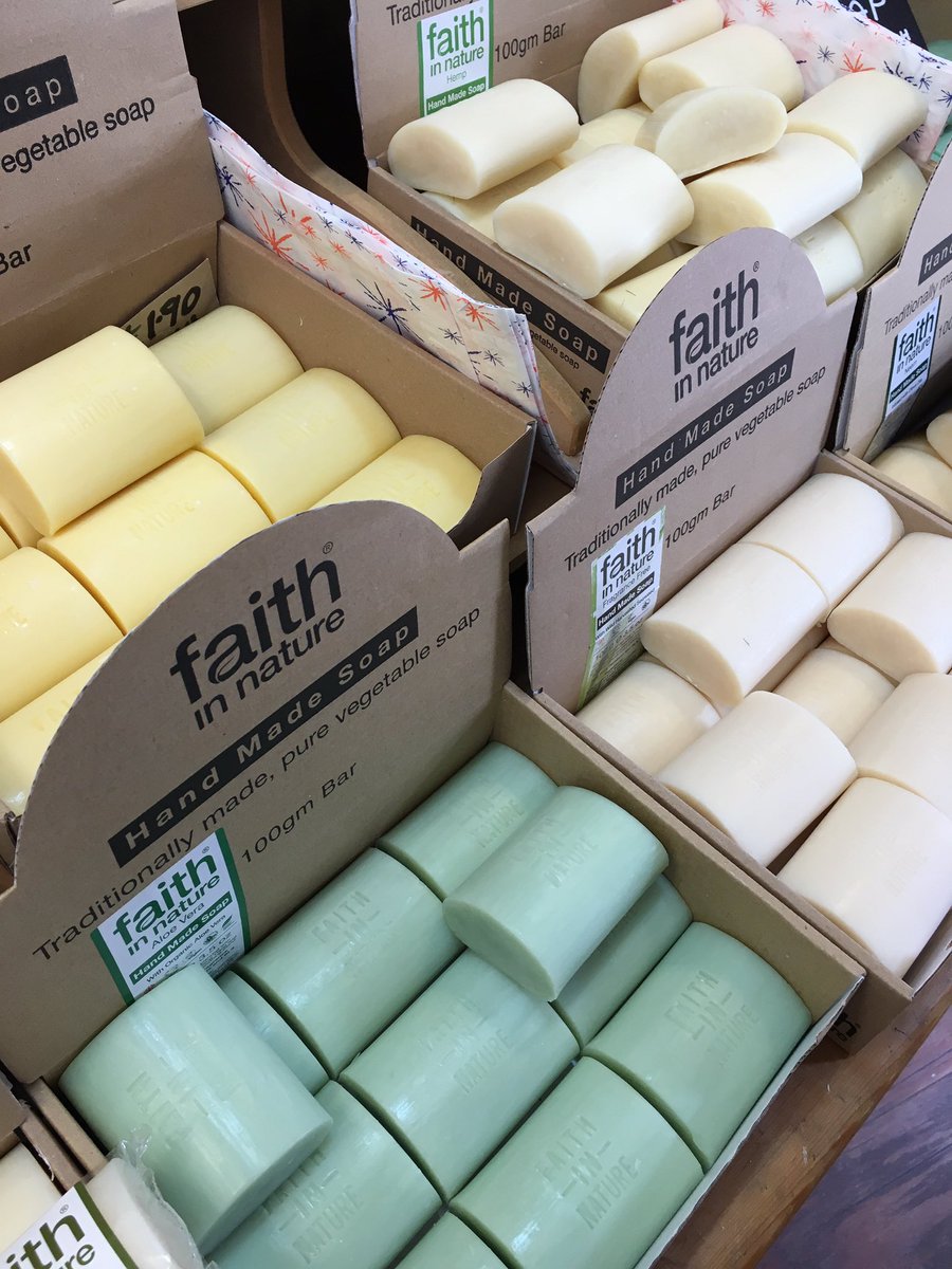 Embrace The Bar Soap trend! #faithinnature #wimbornewaronwaste