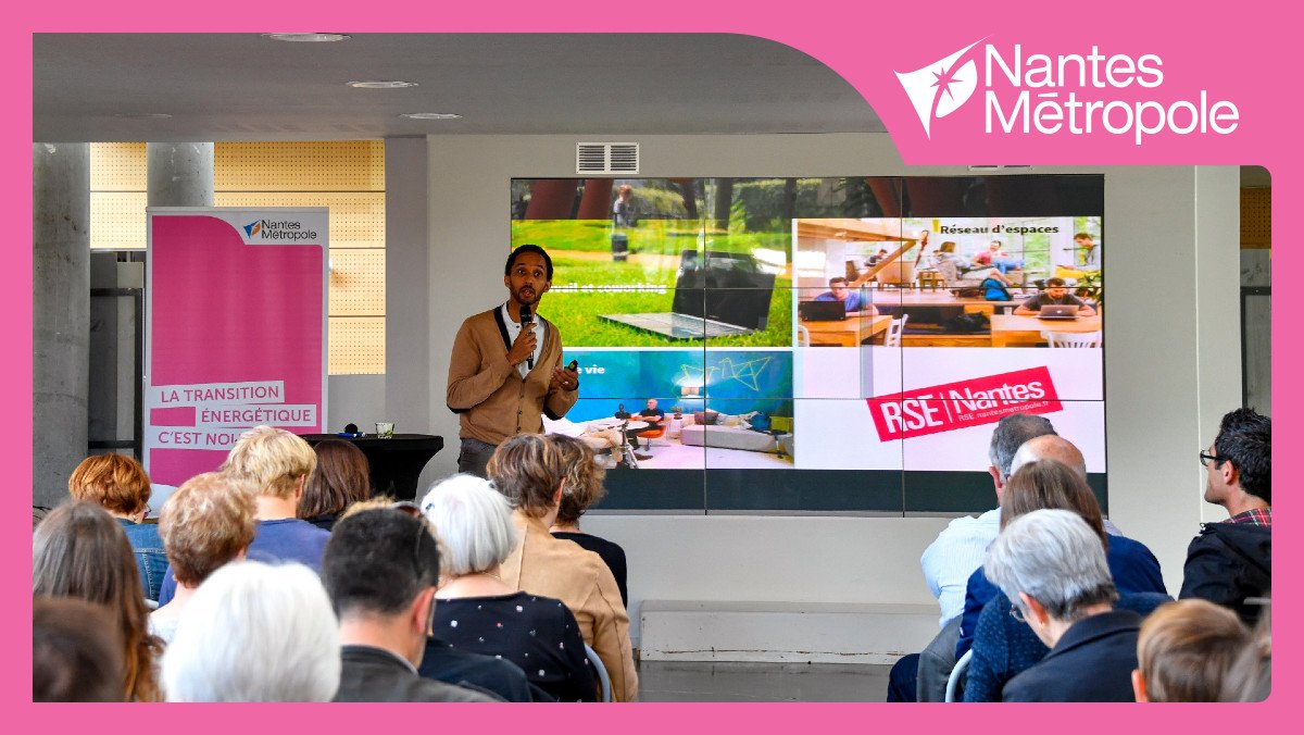 Jeudi dernier, le Midi de la Transition annonçait le lancement du #DéfiTélétravail, proposé aux entreprises de la métropole nantaise : partage de bureaux, espaces de #coworking ou #télétravail à domicile, pour tout savoir de ce défi #NantesTransitions 👉 metropole.nantes.fr/actualites/201…