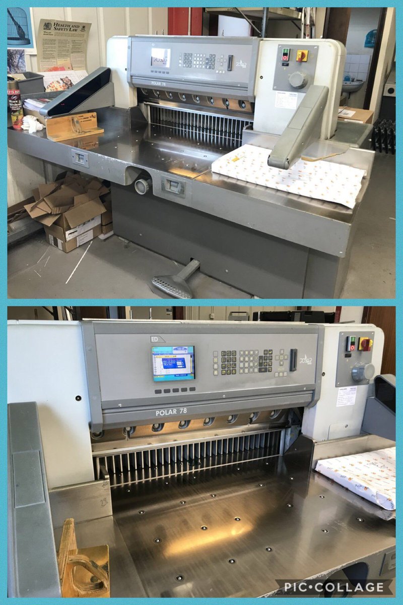 RemgoldLimited's tweet photo. 2002 POLAR 78ED
Ref. 22775

sales@speedmalt.co.uk
Subject to remaining unsold

#polar #guillotine #cutting #cuttingmachine #printingindustry #printing #print #usedequipment #usedmachinery #usedprintingequipment #usedprintingmachinesupplier #usedprintingmachine #teamremgold #sales https://t.co/A1EnFTBrsd