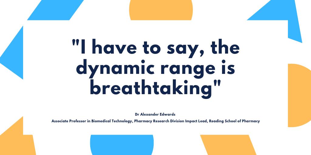 PopBioLtd's tweet image. What a fantastic review of our Vü -F system by Dr Alexander Edwards from @RSofPharmacy we're glad you enjoyed the Vü! #lifescience #westernblotimaging #geldocumentation #westernblotdifferently