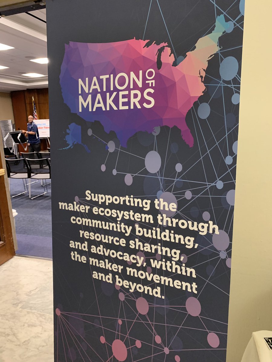 _homemaker's tweet photo. Nation of Makers! The world is prismatic 🇺🇸 #makerfairenova #prismatic @NationOfMakers @makerfairenova @NovaLabsRobotic @GeorgeMasonU #makerecosystem #makerspace #makermovement #makerfaire #communitybuilding #resourcesharing #welovemakers #capmakerfaire #makermonday https://t.co/4eZ7Rjh0T1