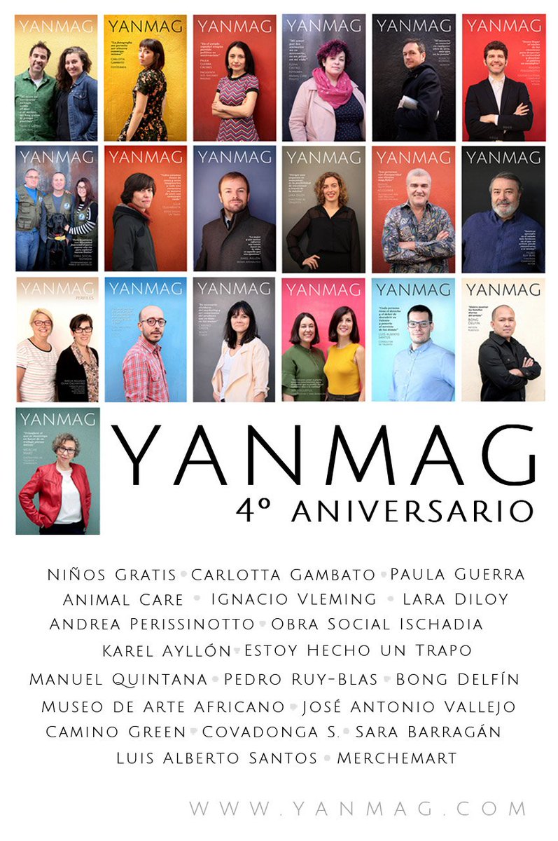 En <a href="/YanMagazine/">YANMAG</a> cumplimos 4 años! Y lo celebramos este jueves a las 20:00 h en <a href="/LANAUespacio/">LANAU</a> - Estáis todos invitados - Gracias a todos los que habéis formado parte de YanMag