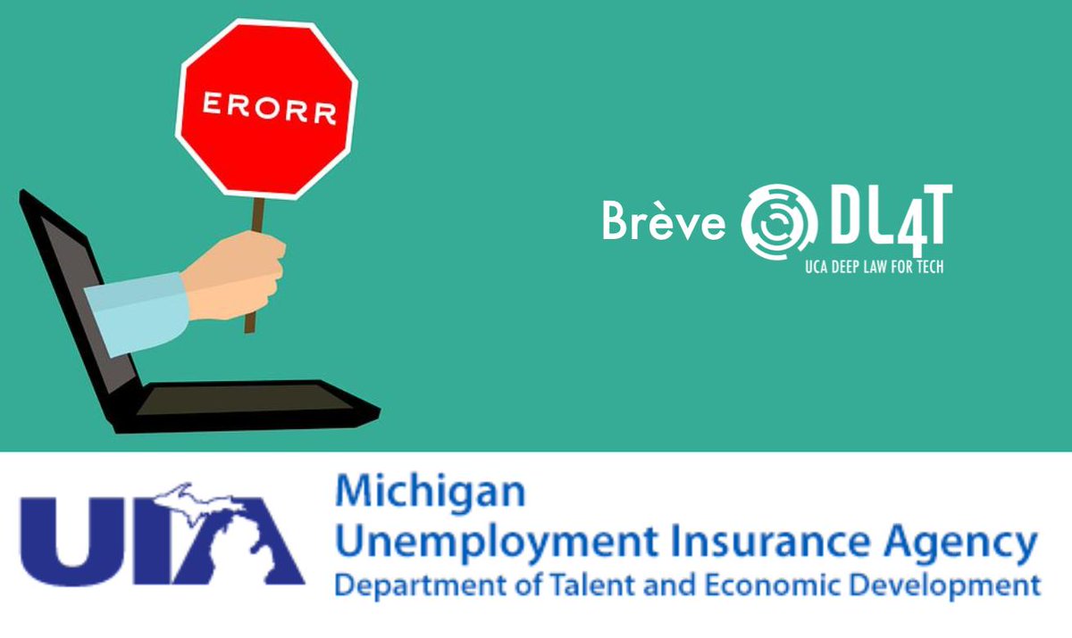 DL4Torg's tweet image. [ 📝 BRÈVE DL4T ] 

L’administration à l’épreuve de la délégation algorithmique : le cas MiDAS. 

Une brève de @MariemEab à retrouver ici ⬇️ 
dl4t.org/ladministratio…