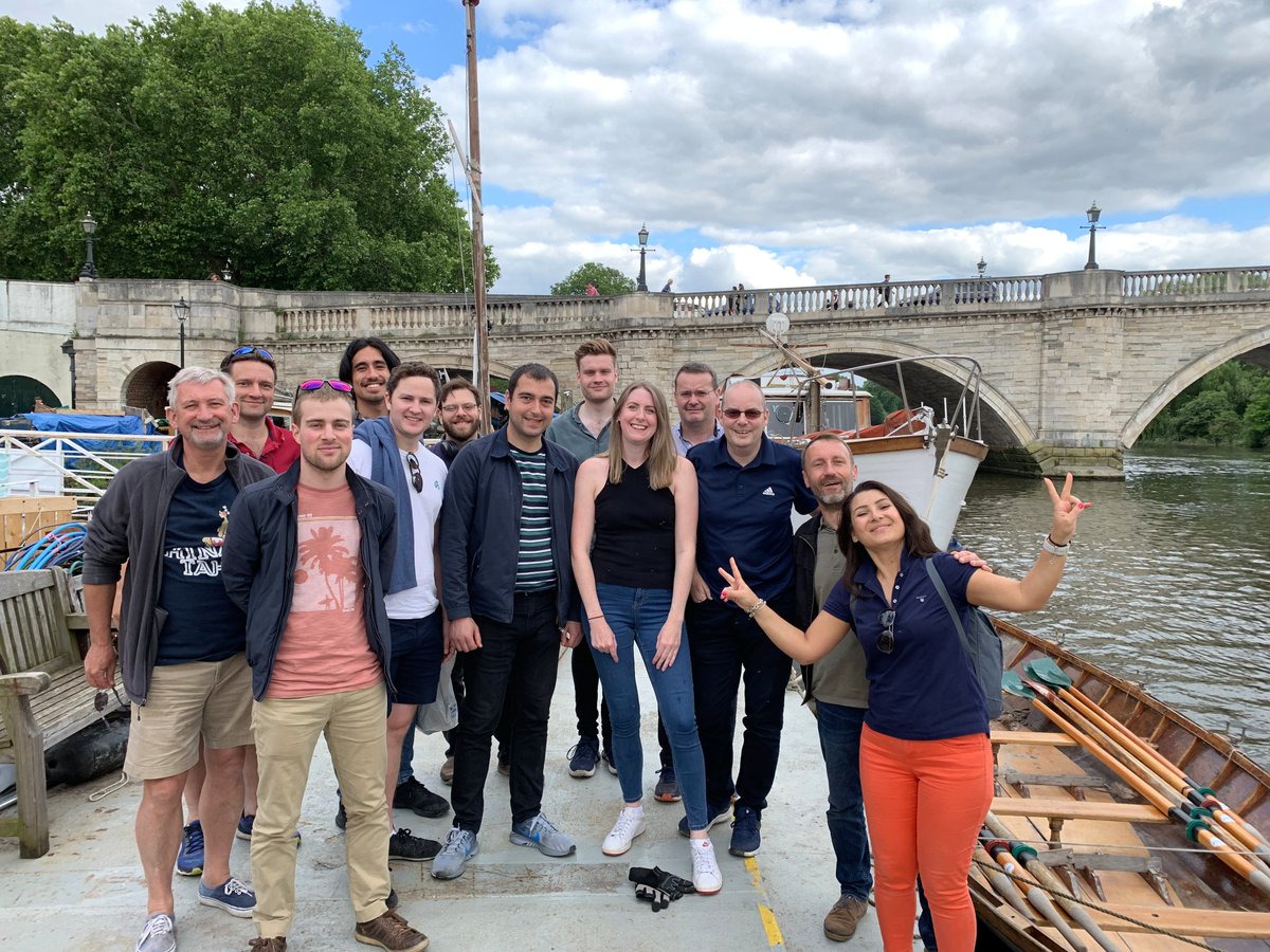ClusterSeven's tweet photo. One more from our afternoon in the sun on the Thames ☀️🚣‍♀️ https://t.co/jAHjID7fUd