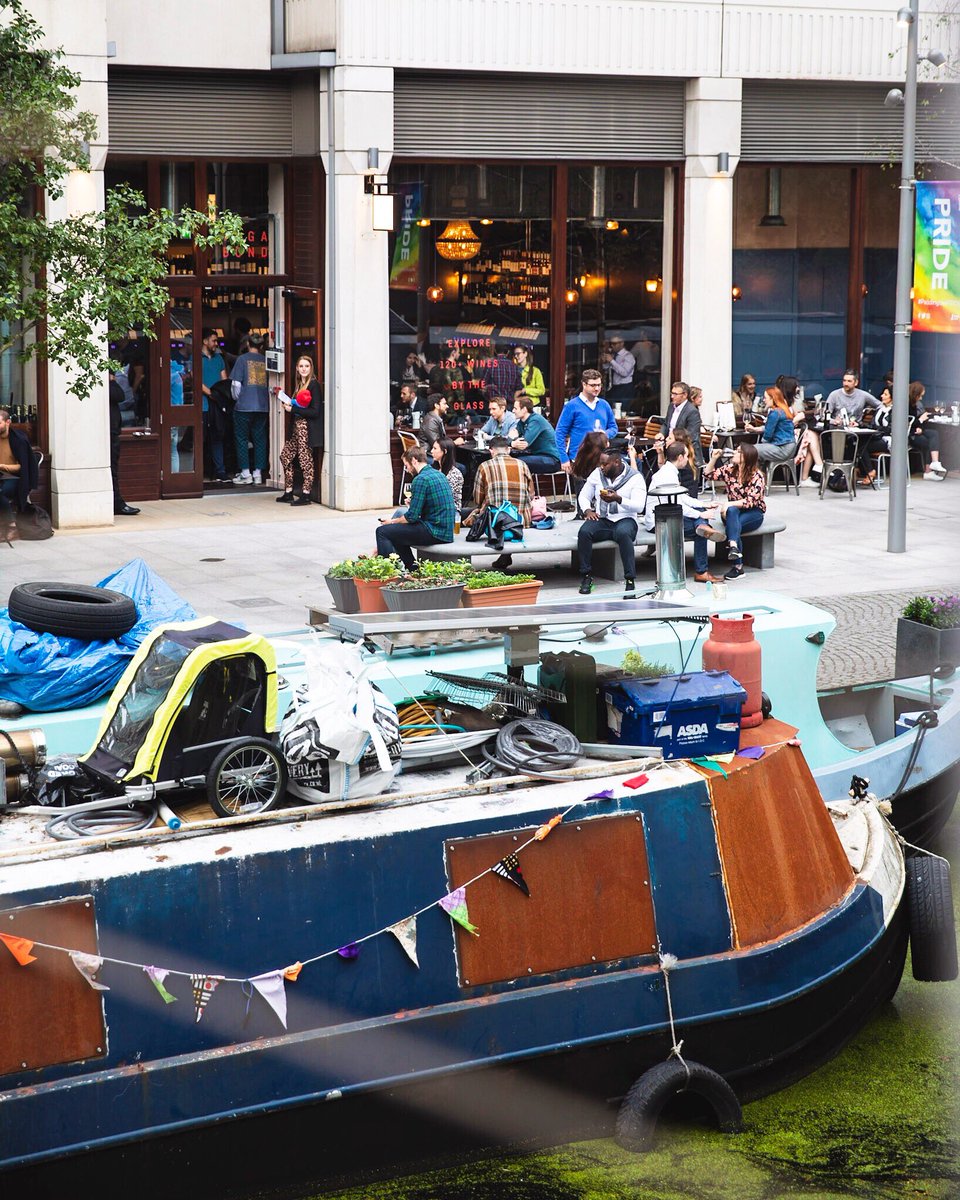 VagabondWines's tweet photo. Is that a hint of Summer in the air?!

We’re making the most of British Summertime by relaxing on the canalside in our new wine bar and kitchen in Paddington.

Open for bookings big or small.  Email paddington@vagabondwines.co.uk to have a chat and get summer sorted. https://t.co/AHBS0t9rvI