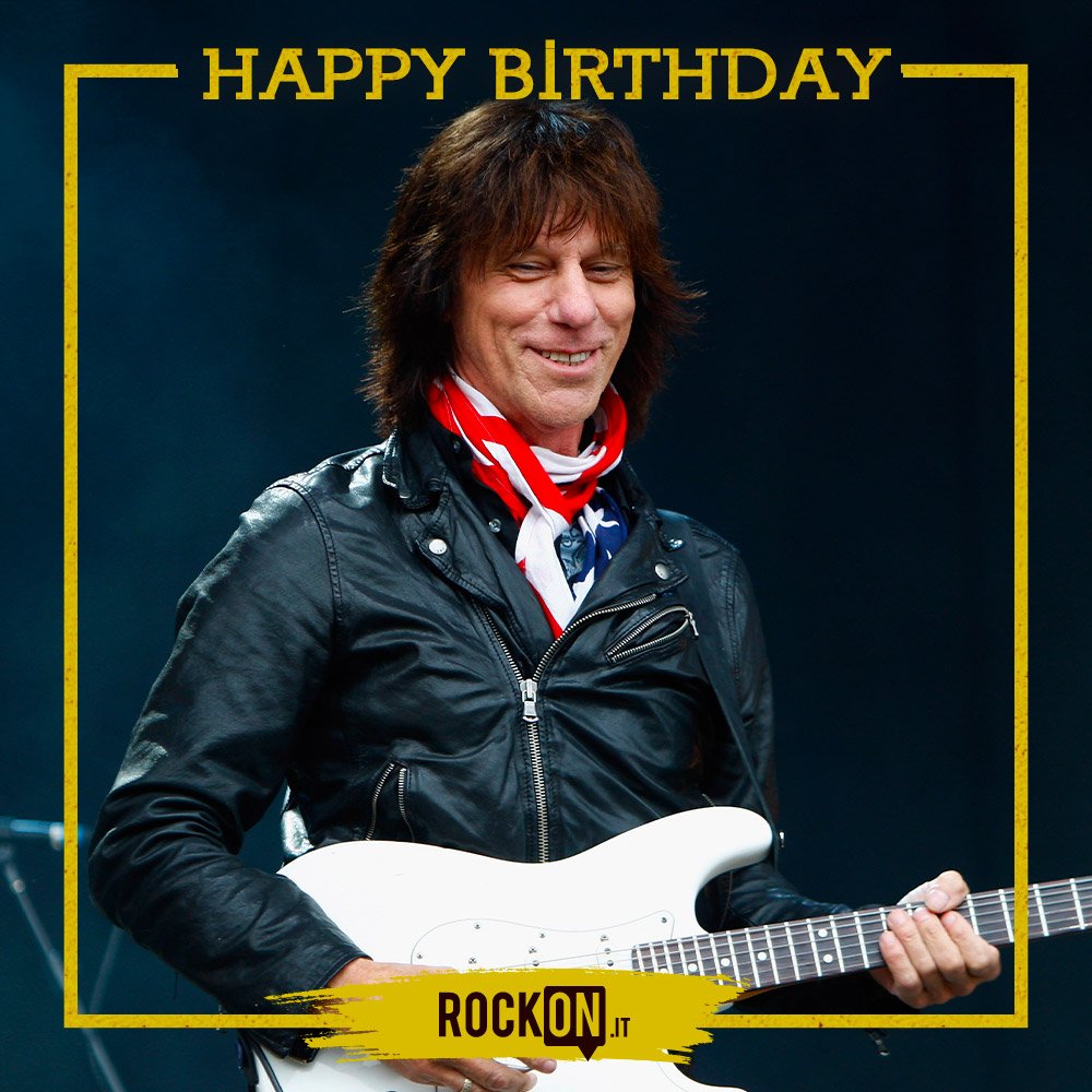 Tanti auguri a Jeff Beck (Sutton, 24 giugno 1944): 75 anni per uno dei chitarristi rock più importanti per l'evoluzione della chitarra moderna #jeffbeck