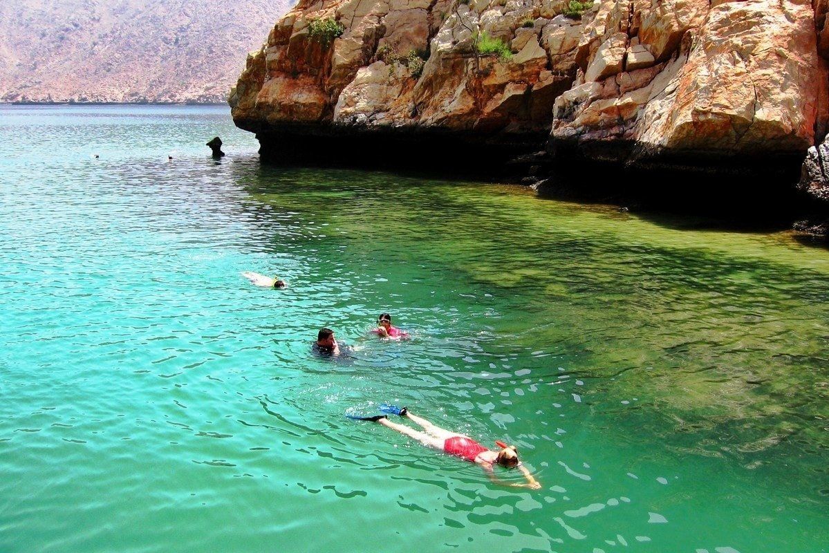 omanmbd's tweet photo. Cristal waters in #Oman. There are so many beautiful places of #nature, wadi's and desert. You can enjoy swimming and relaxing. @OrientToursUAE specialises in great guides tours. #Muscat #Salalah @omanair https://t.co/d3w0FmFhjI