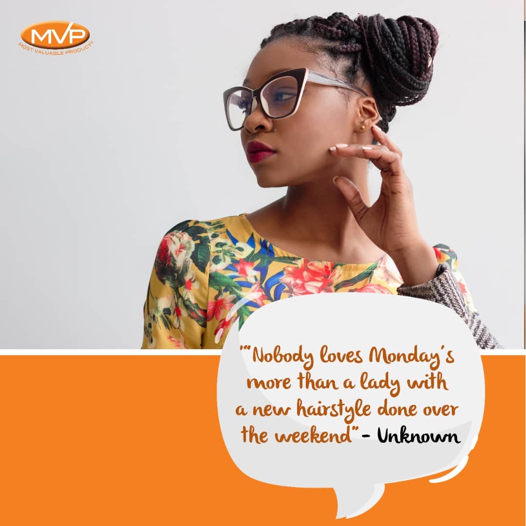 mvphairgh's tweet photo. How’s your hair looking like? It’s looking like an awesome Monday for us over here!! Here’s to a productive day with great hair! 🥂 

#MvpHair 

"Ahoɔfɛ ntoasoɔ ɛni tiri yɛ". https://t.co/YCV6sTNKAg