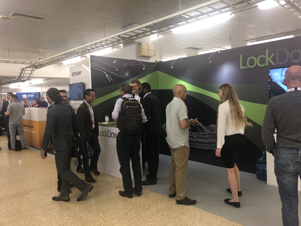 LockDownMedical's tweet photo. We had a brilliant few days at #BESS2019.  Thank you to everyone that stopped by our stand it was great to see you there.  We look forward to seeing you all again at #BESS2020 #LockDown #ACInstability #ACStabilisation #shoulderinjury https://t.co/1baFKbbUgt