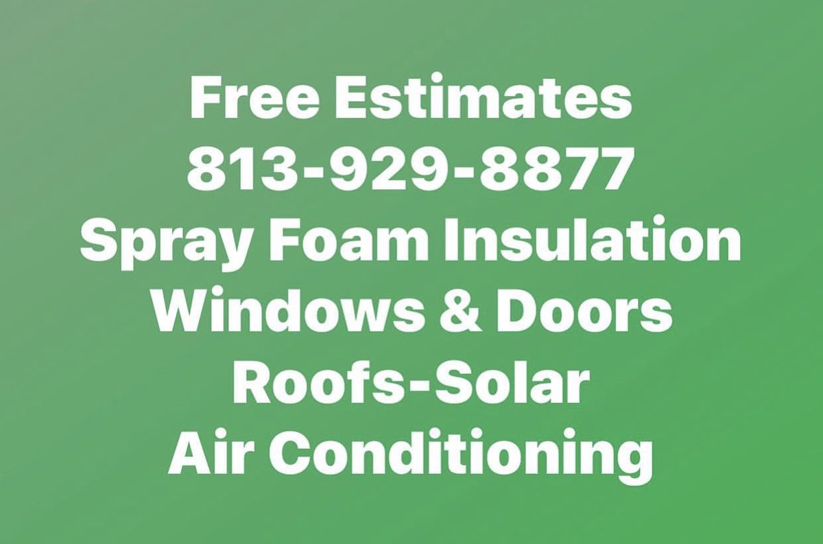 GlobalGreenFP's tweet photo. ♻️#TampaRoofers♻️#TampaSolar♻️#TampaWindows♻️#TampaAC #SprayFoamInsulation #GlobalGreenFootprint #GlobalGreenFP #PaceContractor #PaceContractors #Ygrene #YgreneWorks #YgreneContractors #LakelandFl #RenewPace #RenewFinancial #CounterPointeSRE #WindowCompany #Roofers #TampaFl #PACE https://t.co/Uic6oPlxLt