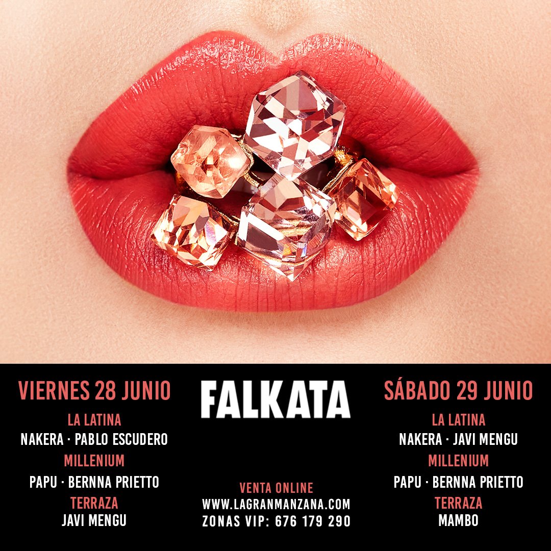 ¡Viernes y sábado!  👉 Los mejores DJs en las grandes noches del fin de semana dispuestos a darlo todo en Falkata.

¿Qué más se puede pedir?  

#Falkata #Playa #Gandia #Valencia
#LaGranManzana