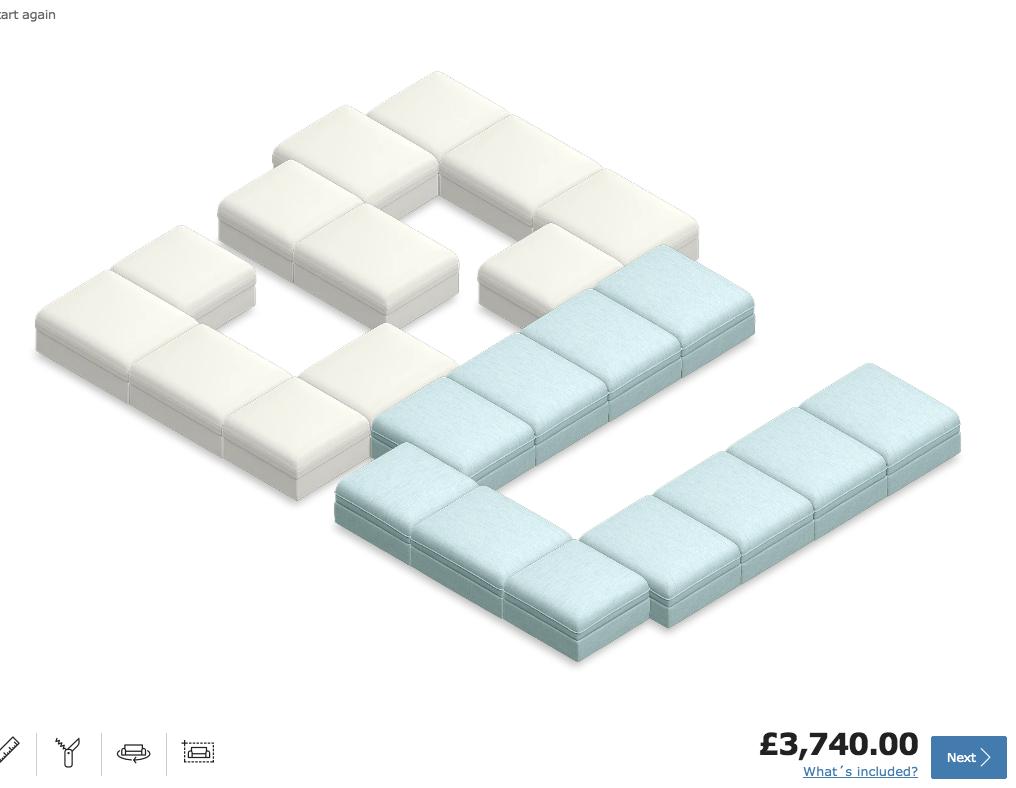 salfordsu's tweet photo. I made an SU sofa, it's nearly £4,000 reckon I convince our CEO to buy it for @SalfordAKB #Ikeacouch https://t.co/IBaG74iNhz