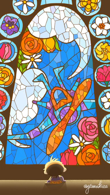 「stained glass」 illustration images(Oldest)