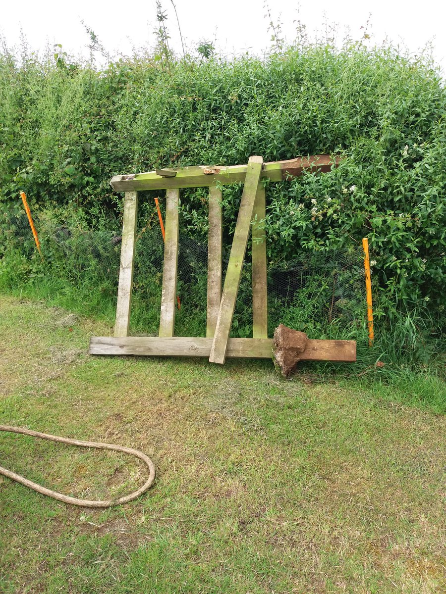 Gangers mowers stolen last night and covers ripped and stile smashed more money to spend which we don't have, people just dont care @MSLSomerset please be aware to others clubs and be vigilant