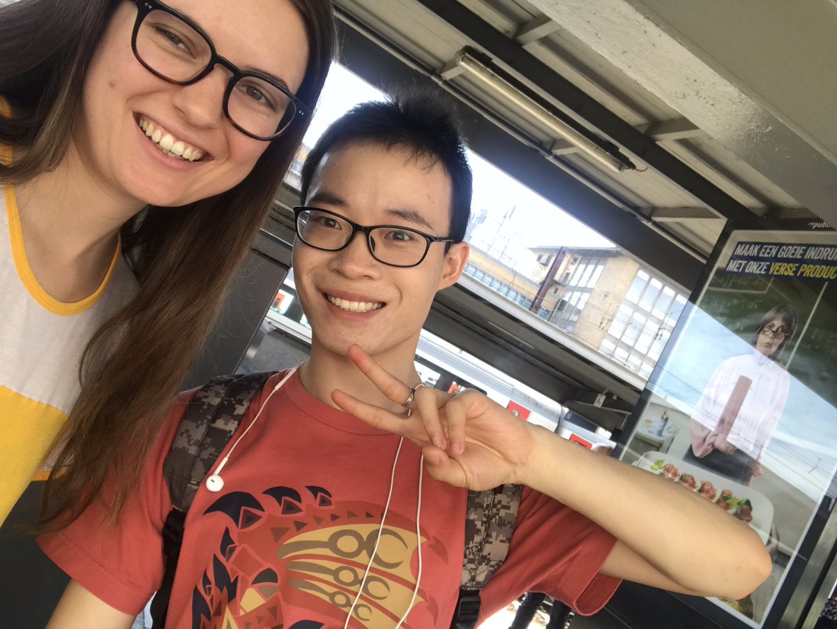 We’ve arrived in sunny Europe for <a href="/ICOE2019/">ICOE 2019</a> 2 trains down, 1 to go 🌞🚈