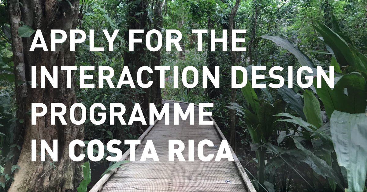 Join us for the full-year IDP in Costa Rica, where we will aim to combine the potential of the most diverse ecology with thought leadership in design. Merit based scholarships are now available for Costa Rican students: ciid.dk/costa-rica/